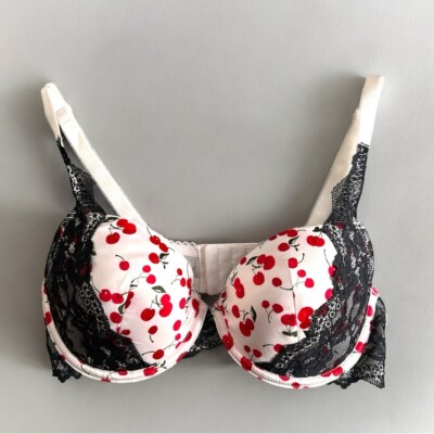ADORE ME Rochelle Push Up in Cherry print Size 36C