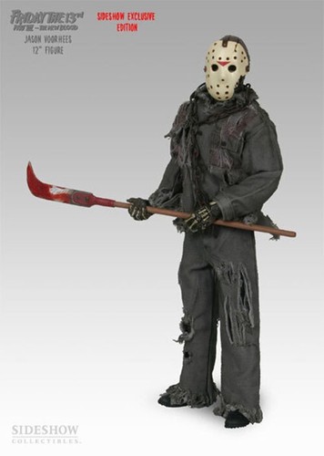 SIDESHOW Friday 13th Part VII Jason Voorhees *EXCLUSIVE* 12" Figure NEW/SEALED - Picture 9 of 14