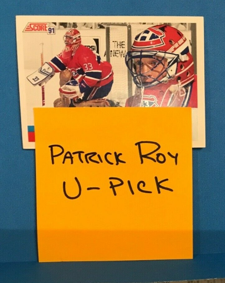 Patrick Roy Card Assortment U-PICK 1990-2000 (Lot2)