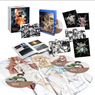 The Rising of the Shield Hero Season 2 BLURAY/DVD (Limited Edition) Box Is Dmged