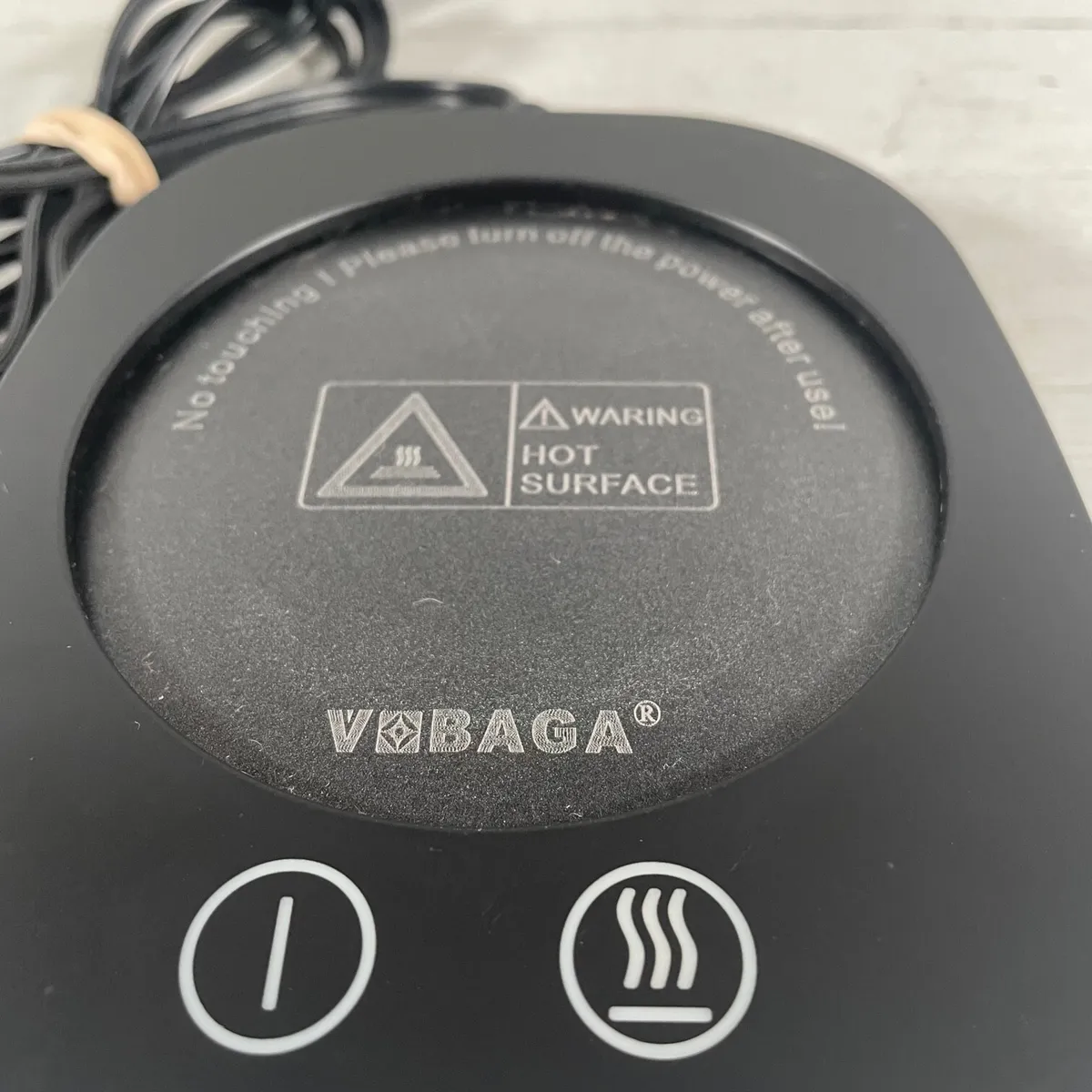 Vobaga Coffee Mug Warmer VOB-10 20W For Office Desk Tested Works