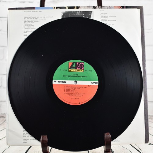 AC/DC – Dirty Deeds Done Dirt Cheap - 12" Vinyl - Atlantic, Club Edition,Reissue - Picture 3 of 4