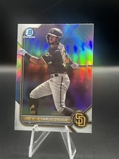 2022 Bowman Draft Chrome #BDC-98 SAMUEL ZAVALA Refractor Padres / White Sox