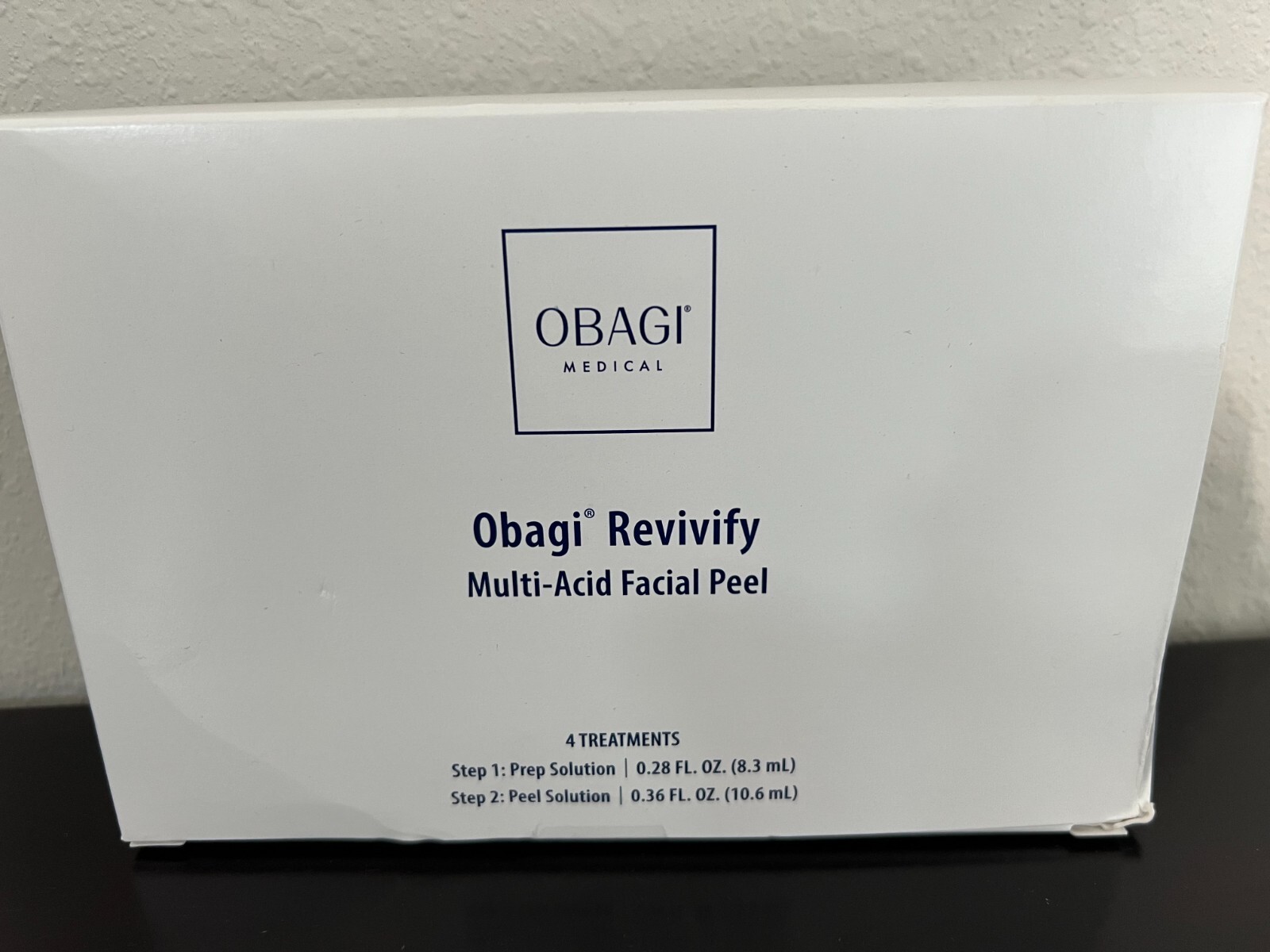 OBAGI Medical Revivify Multi Acid Facial Peel (4) Treatments Prep