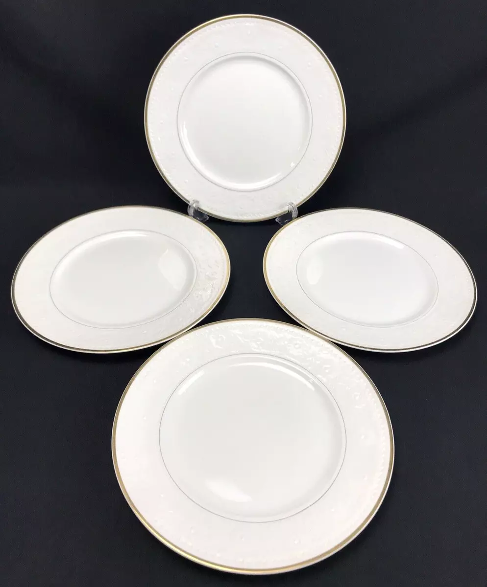 Cream top dinner plates