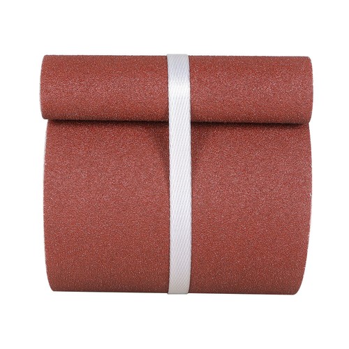 New 6 in X 48 in 80 Grit Red Sandpaper Premium Aluminum Sanding Belts 5 Pieces - Picture 3 of 15