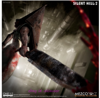 Mezco Toyz One:12 サイレントヒル2 ピラミッドヘッド Mezco Toyz 1/12 Silent Hill 2 Red Pyramid Thing Action Figure Toy
