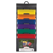 Cascading Wall File Organizer Classrom Organization and Storage 6 Removable P...