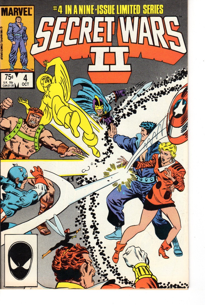 アメコミリーフ Secret Wars#4 CON Edition CGC9.2 SECRET WARS II #4 OCTOBER 1985 BY MARVEL COMICS FINE (6.0