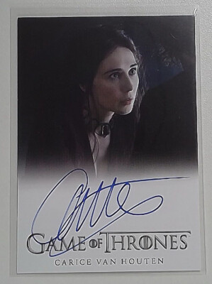 2023 Caprice Van Houten as Melisandre Game of Thrones Full Bleed Auto