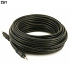 25FT Premium 3.5mm 1/8" Stereo Male to Male AUX Audio Cable Cord Gold Plated — photo 4