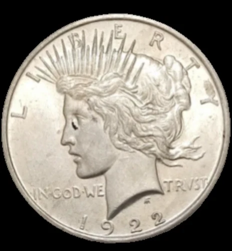 1922 Peace Dollar. BU Condition. NICE COIN! NO RESERVE!