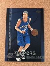 1999-00 Topps Chrome Richard Hamilton Keepers  Wizards Rookie