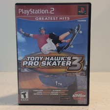 Activision Tony Hawk's Pro Skater 3 Greatest Hits PS2 NTSC-U/C T-Teen