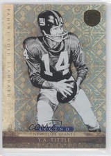 2011 Panini Gold Standard Legend Platinum Gold 19/25 YA Tittle #138 HOF 0e1