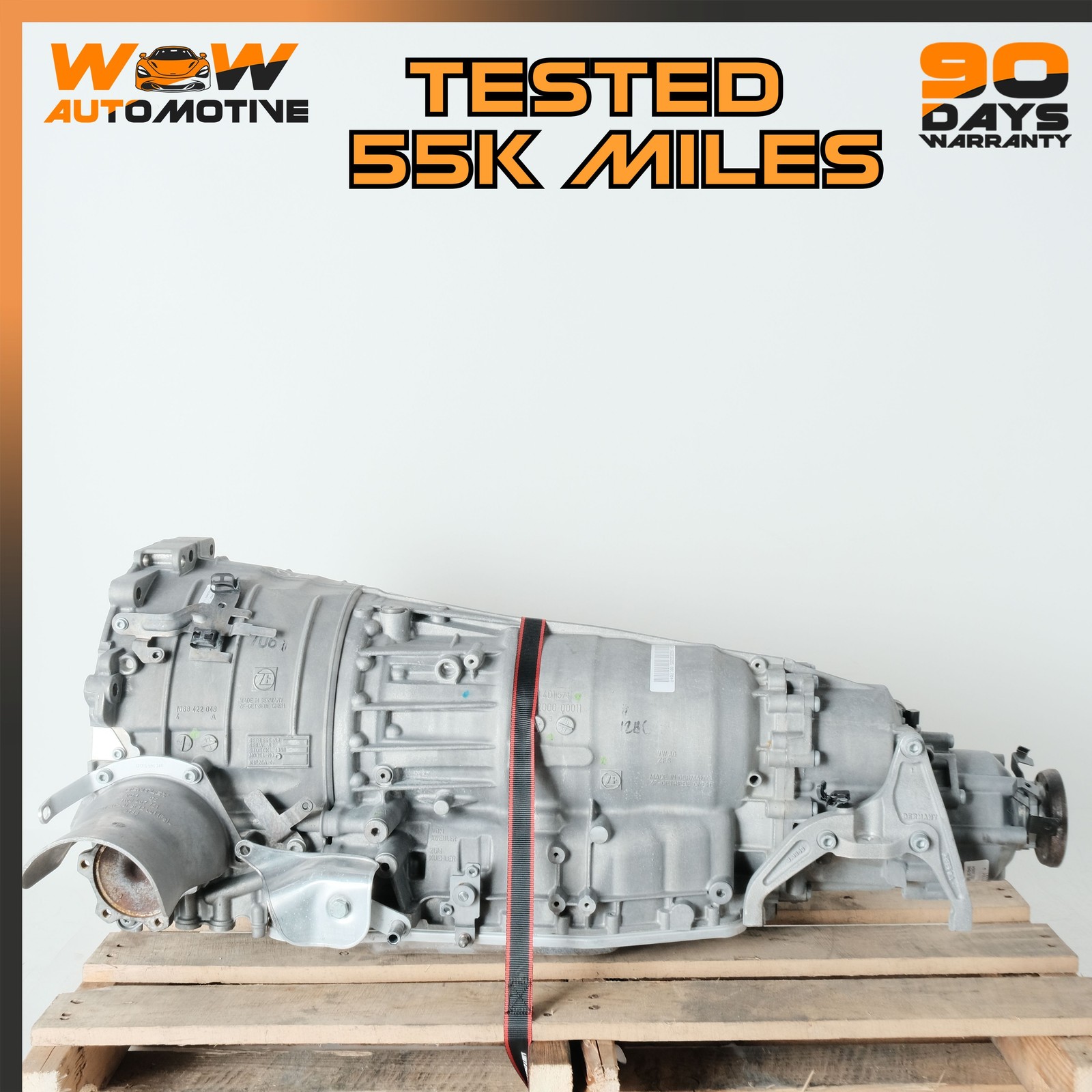 12-17 BENTLEY CONTINENTAL GTC AUTOMATIC TRANSMISSION GEARBOX 09E300041C OEM