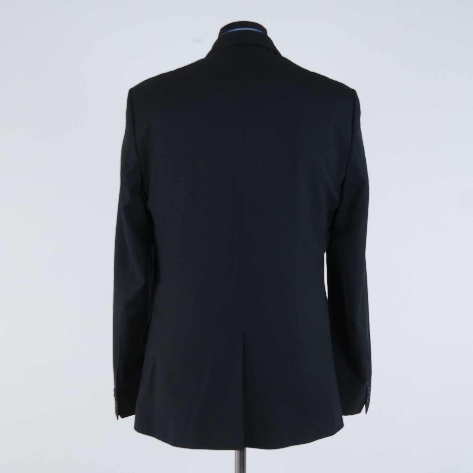 Mens Vintage Corduroy Sport Coat 42R UK Size QUALITATS Black Blazer Jacket thumbnail 6