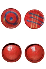 Steel Pan Drum Van Leer - Kin 2x 11" vintage 