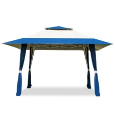 Patio Outdoor Heavy Duty 13'x13' Folding Canopy Shelter Awning Tent Gazebo