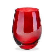 TAG Stemless Wine Glass, Red (G20612)