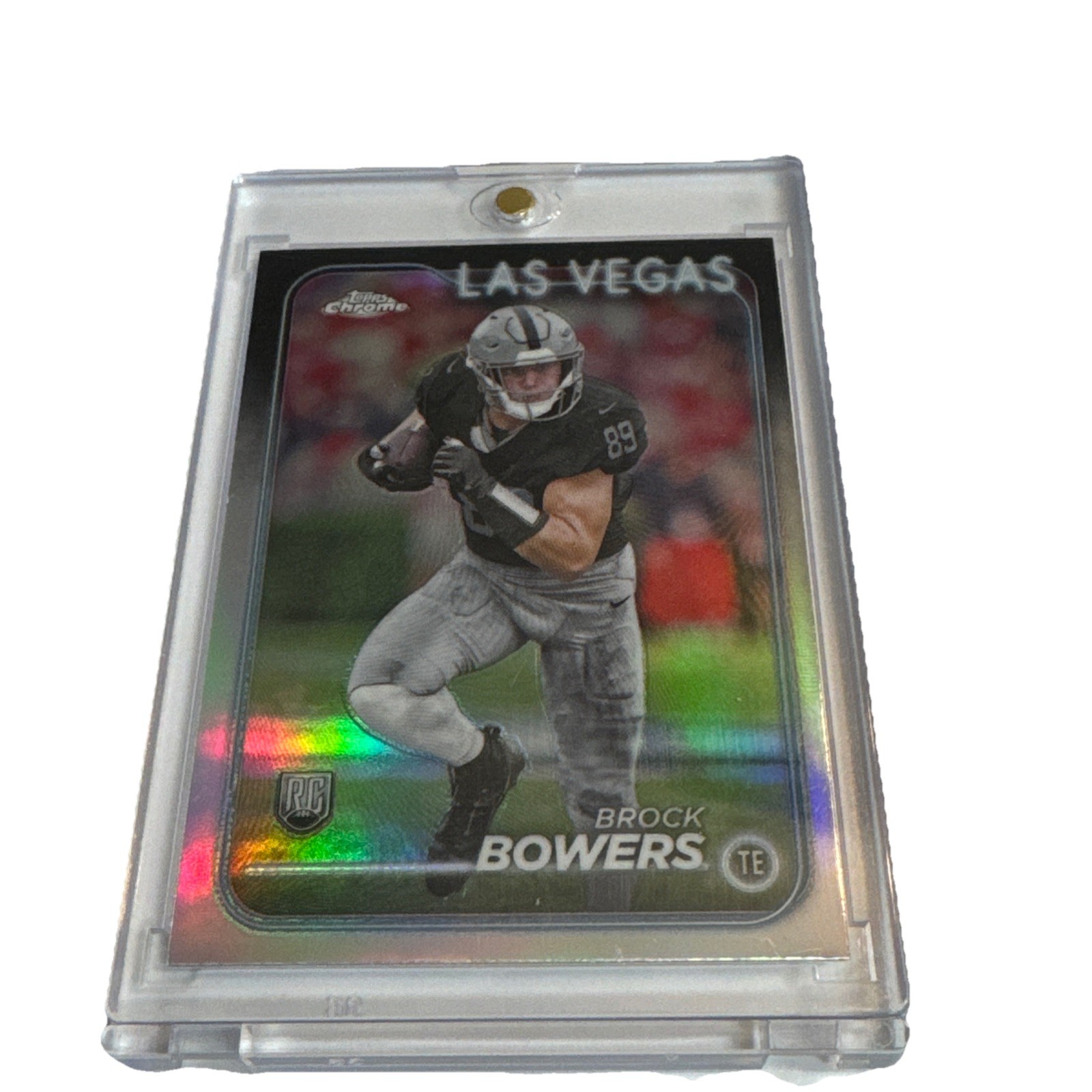 2024 Topps Chrome - Rookies Brock Bowers #207 Refractor (RC)