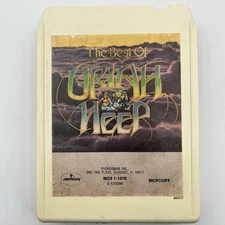 Uriah Heep - Best Of - Restored 8 Track Tape - New Pad and Splice