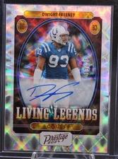 2024 Panini Prestige - Living Legends Dwight Freeney AUTO #13/25 card#LL-DFY