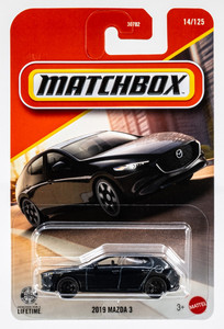Matchbox Mainline Mazda 3 2019 – Modèle Réduit 1:60, édition 2022, Boîte Neuve