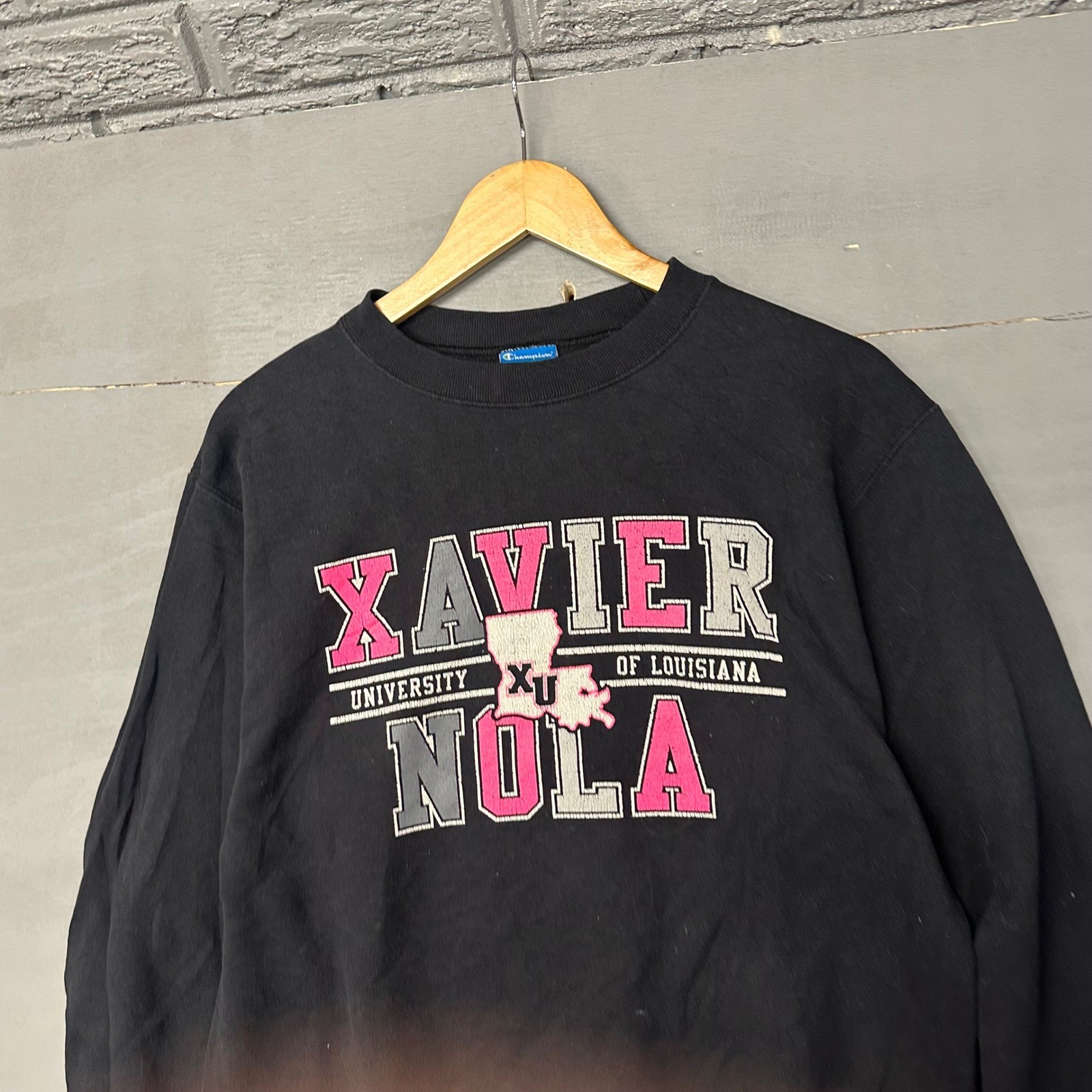 Champion Xavier University Of Louisiana Nola Crewneck Sweatshirt Size S