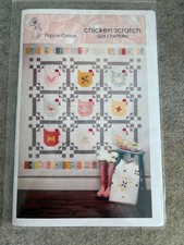 Poppie Cotton Chicken Scratch quilt pattern s...
