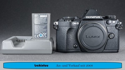 Olympus OM-D E-M5 Mark II Kamera Schwarz Guter Zustand 14.500 Auslösungen