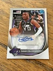 ISAIAH COLLIER 2025-26 BOWMAN CHROME AUTOGRAPH AUTO #BCA-IC UTAH JAZZ