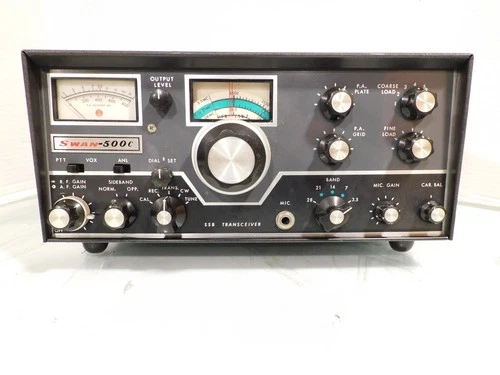 Swan 500C Tube SSB Ham Radio Transceiver