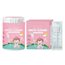 Baby Oral Cleaner, 30PCS Tongue Cleaner Gauze For 0-36 Month Baby Oral Cleaner