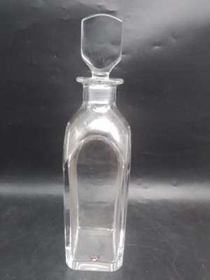 Orrefors Sweden Glas Dekanter, Glasflasche, Karaffe EH 2498,Hald Edward 