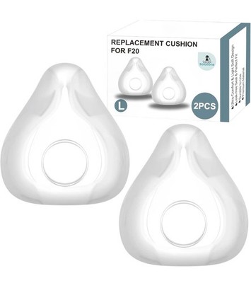2-Pack (Large) F20 Replacement Cushions For AirFit & AirTouch CPAP Masks