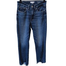 Good American Good Legs Mid-Rise Straight size 27/ 4