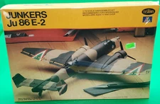 Italeri Testors Junkers Ju-86 E-2  Sealed 1/72 Scale Airplane Model Kit - SEALED