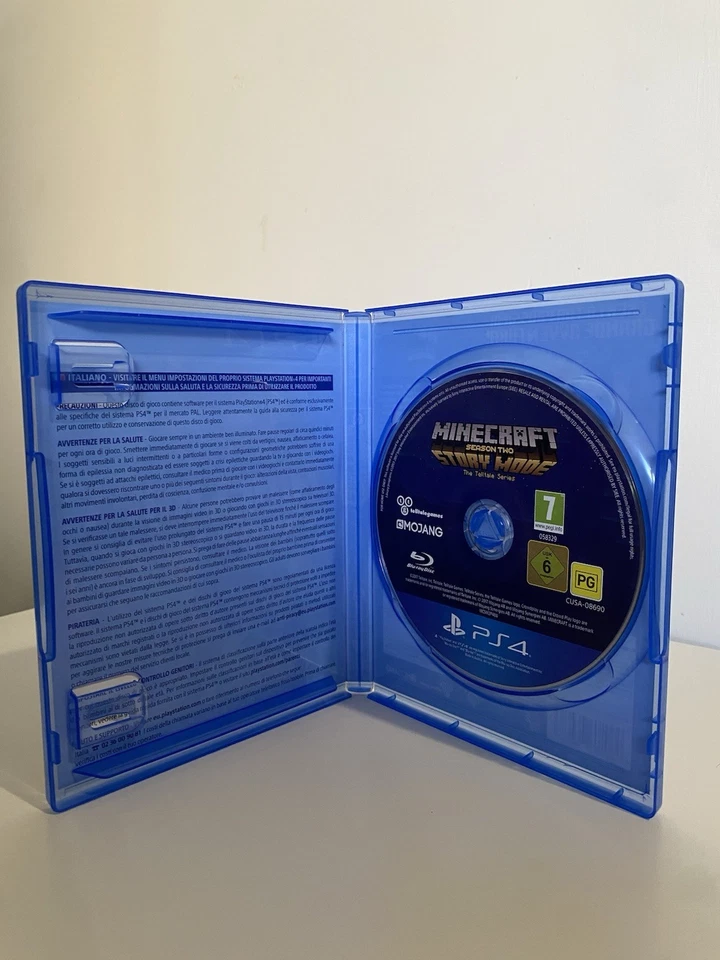 MINECRAFT STORY MODE SECONDA STAGIONE PS4 PAL ITA ITALIAN TELLTALE SERIES, foto 4 di 5