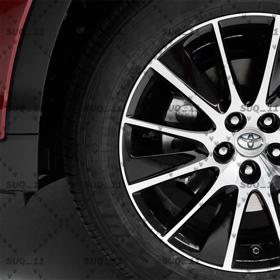 4pc Wheel Center Hub Caps 62mm 2.5inch Rim Covers Silver 2011-20 For HIGHLANDER - Image 2 of 4