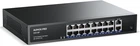 AUMOX PRO SG518P 18 Port Gigabit 16 PoE Network Switch w/SFP Ethernet Unmanaged