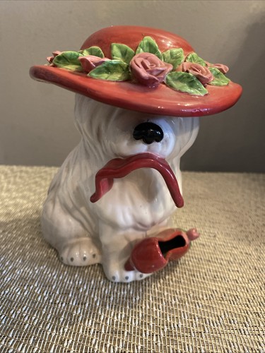 Vintage Merrymac Laura Too Old English Sheepdog Pedigree Pets Dog Figurine