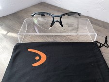Head Racquetball Clear Safety Glasses Eyewear HP ANSI Z87.1 Includes Carry Bag