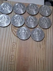 1964 unc kennedy half dollar half roll