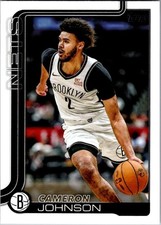 2025-26 Topps Basketball - Cameron Johnson - #13 Base Card - Brooklyn Nets