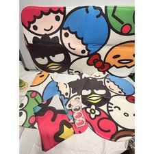 Saniro Hello Kitty 4pc Bathroom Set Badtz-Maru, My Melody, Gudetama, Twins NEW