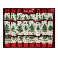 Robin Reed English Holiday Christmas Crackers - Spode, 8 Count