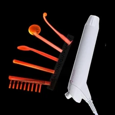 Portable High Frequency Facial Machine With 5 Electrodes Anti Acne Facial Skin