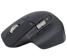 LOGITECH MX MASTER 3S WIRELESS MOUSE8K DPI SENSOR Graphite (BRAND NEW)