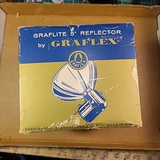 Graflex 5in Flash Reflector Pan Assembly Vintage Cameras Photography In Box